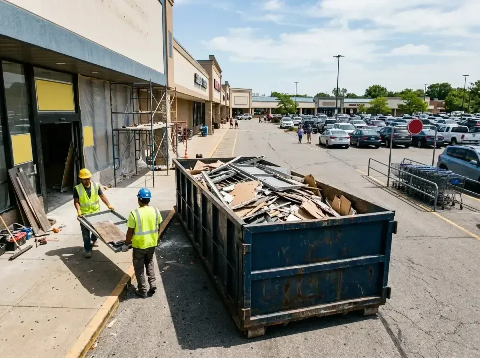 retail-store-renovation-debris-003 — frequently asked questions, Roll-off Dumpster Rentals in Sheridan, IL